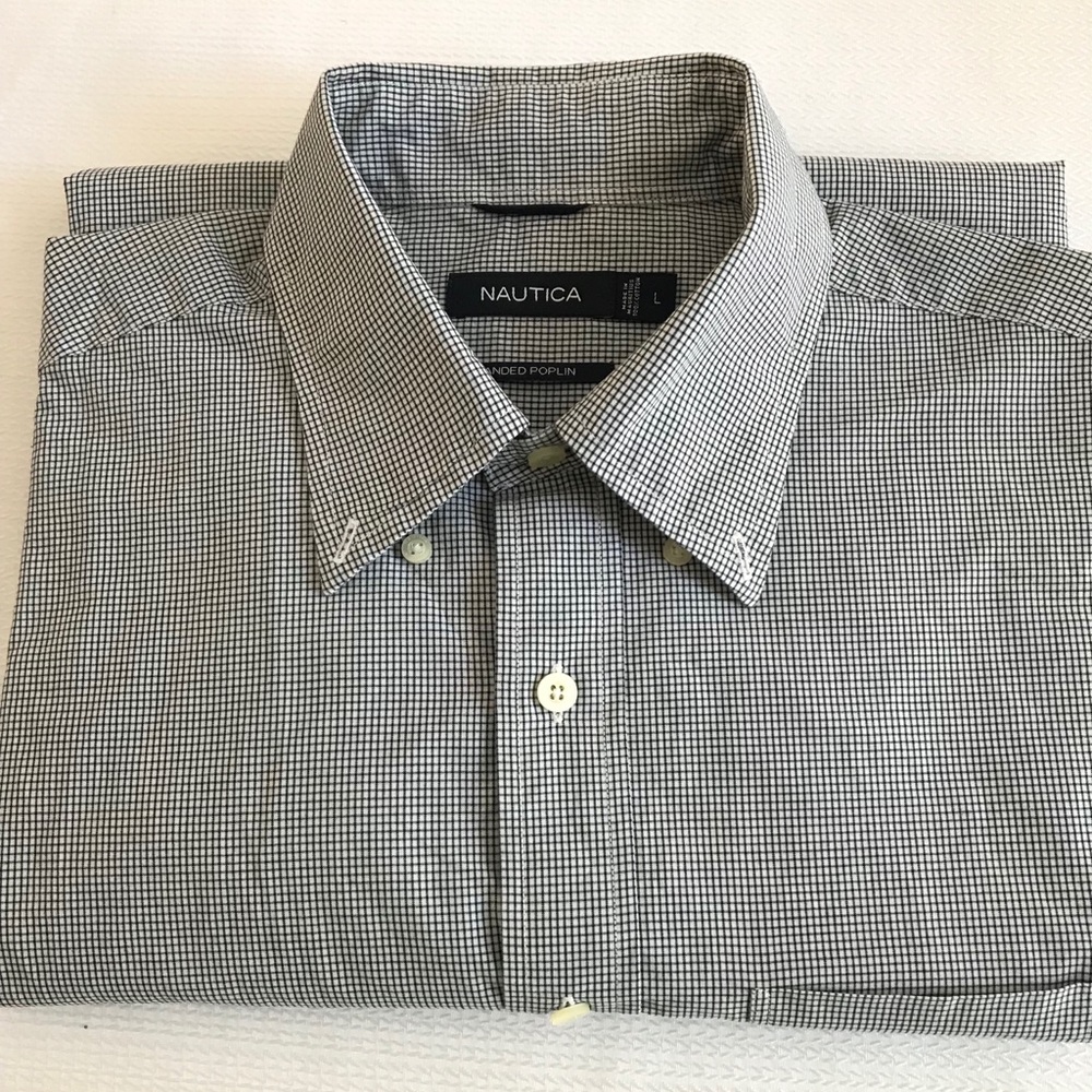 Nautical men’s dress shirt